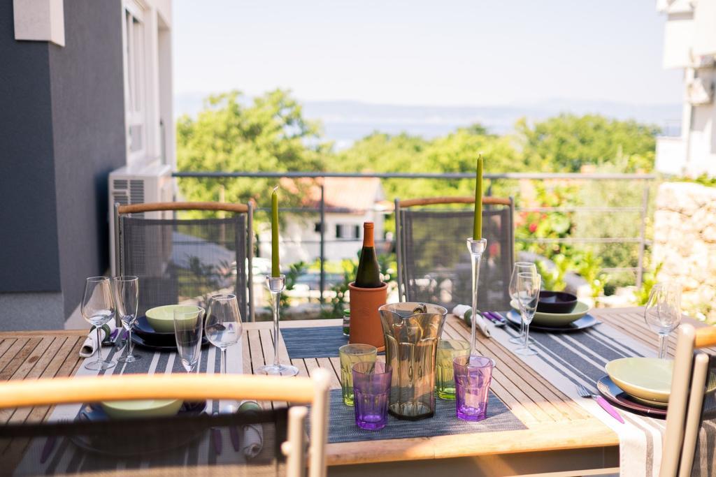 Luxury Spa Apartment Luna Njivice Ruang foto